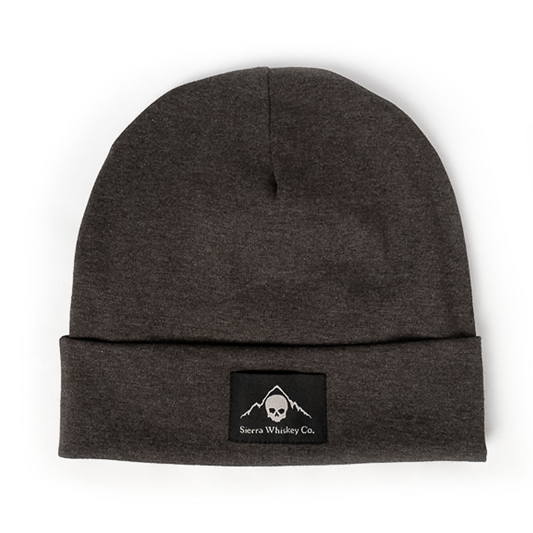 Sierra Whiskey Co E&amp;E Beanie Diesel Smoke Grey Front