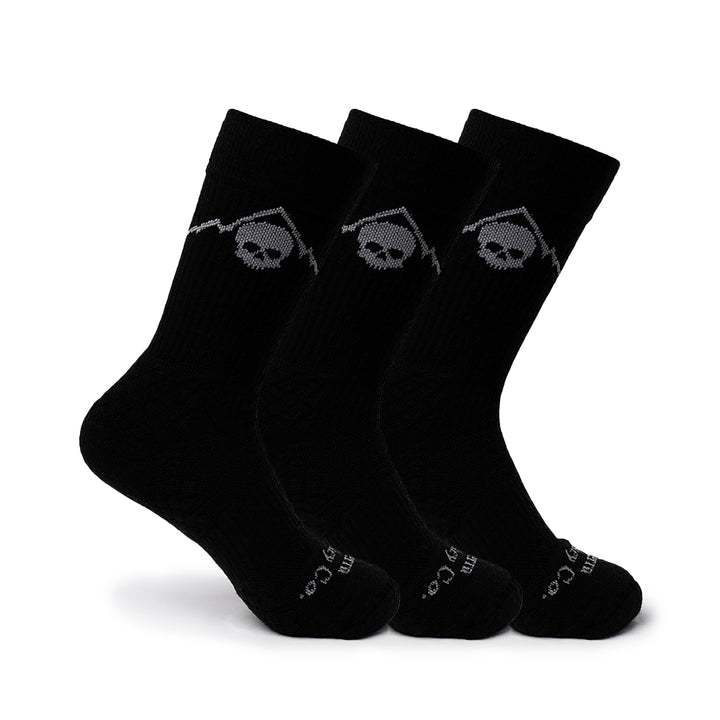 Sierra Whiskey Co Exfil Boot Sock 3 Pack Nightops Black Back Merino Tactical Socks