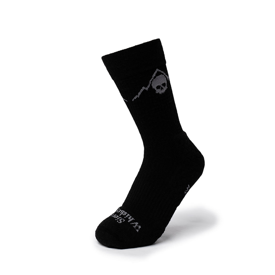 Sierra Whiskey Co Exfil Boot Sock Nightops Black Front Tactical Sock