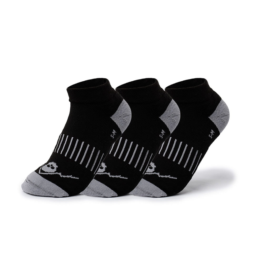 Sierra Whiskey Co Fury Pt Performance Sock 3 Pack Nightops Black Front Training Tactical Socks