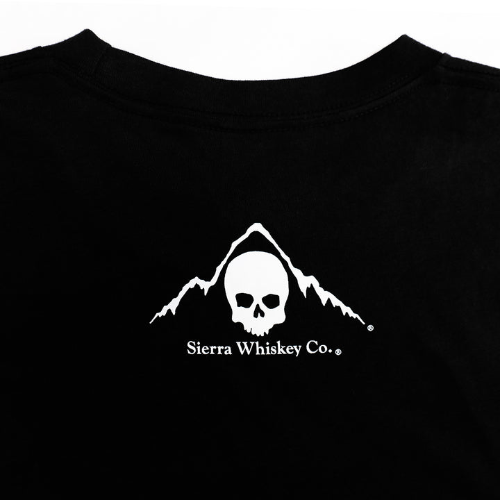 Sierra Whiskey Co Great Seal Tshirt Black Mens Tshirt Nape