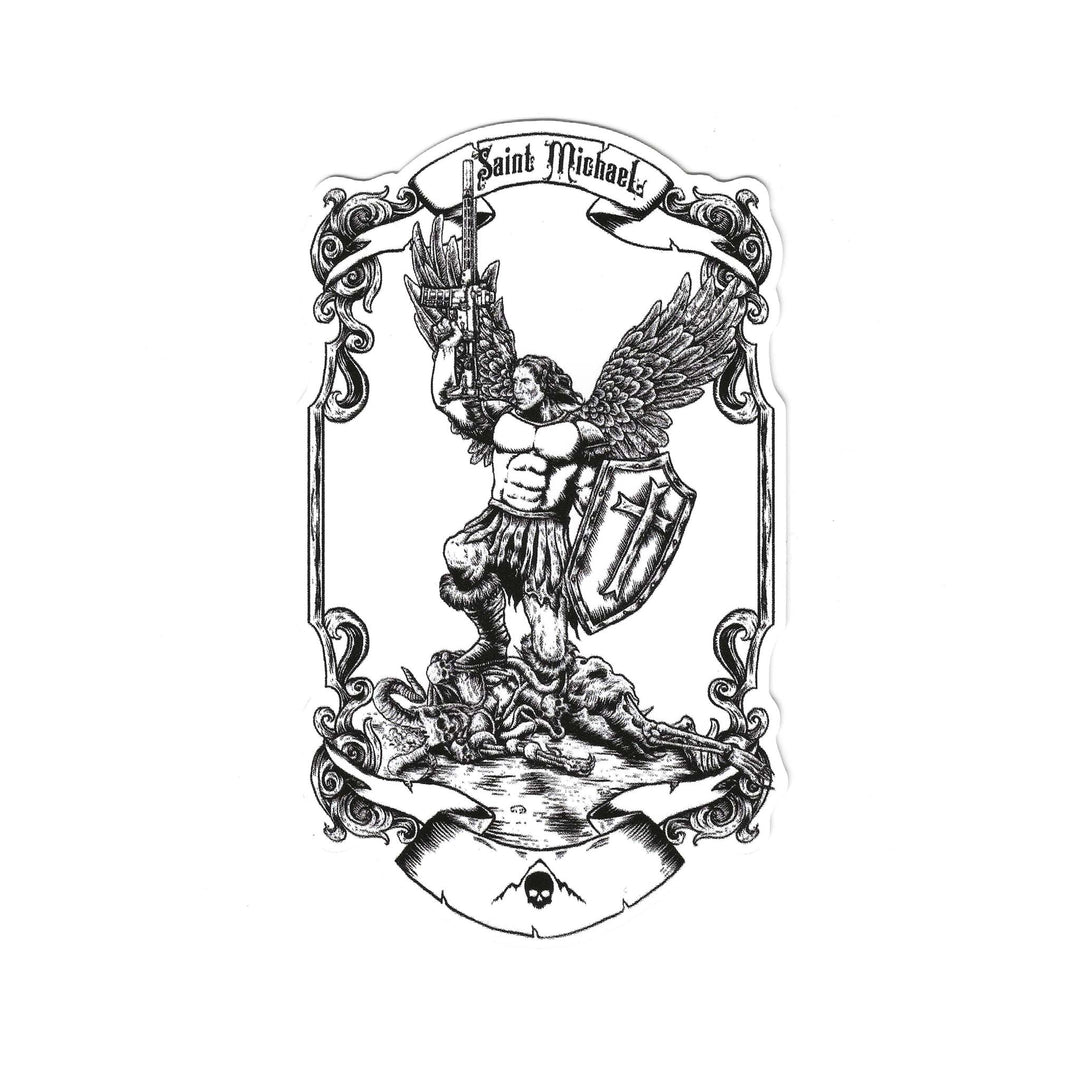 Sierra Whiskey Co Saint Michael The Operator Decal