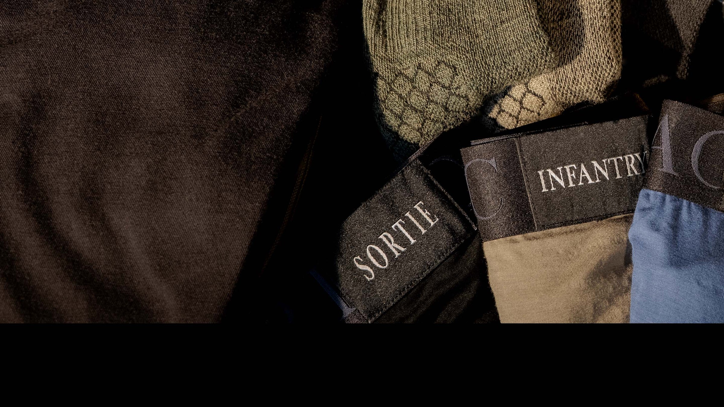 Sierra Whiskey Co Undertac tactical underwear waistband close-up showing premium construction and Escape and Evasion pocket