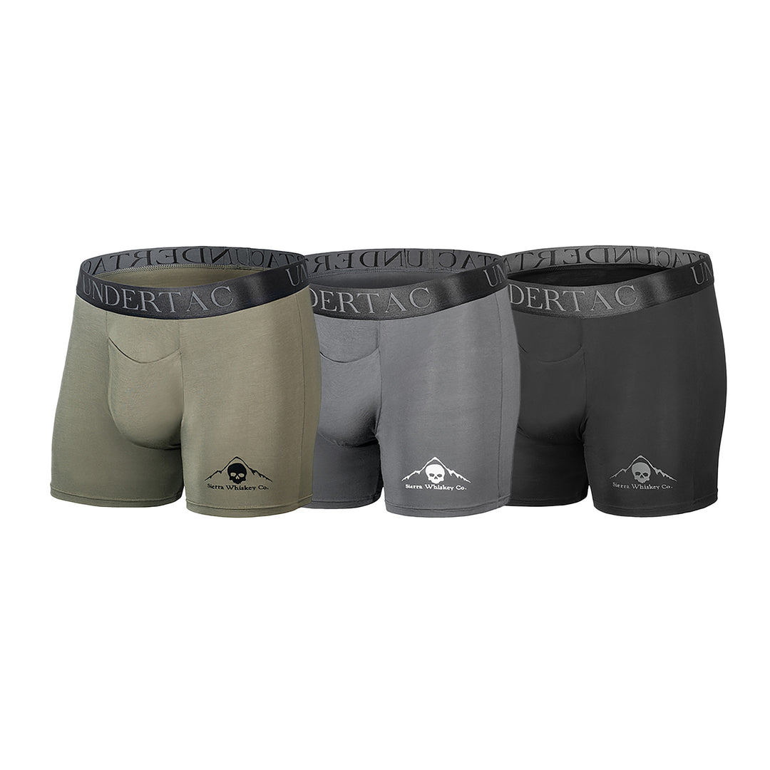 Undertac Infantry 3 Pack Tactical Spumoni Mens Underwear Bundle