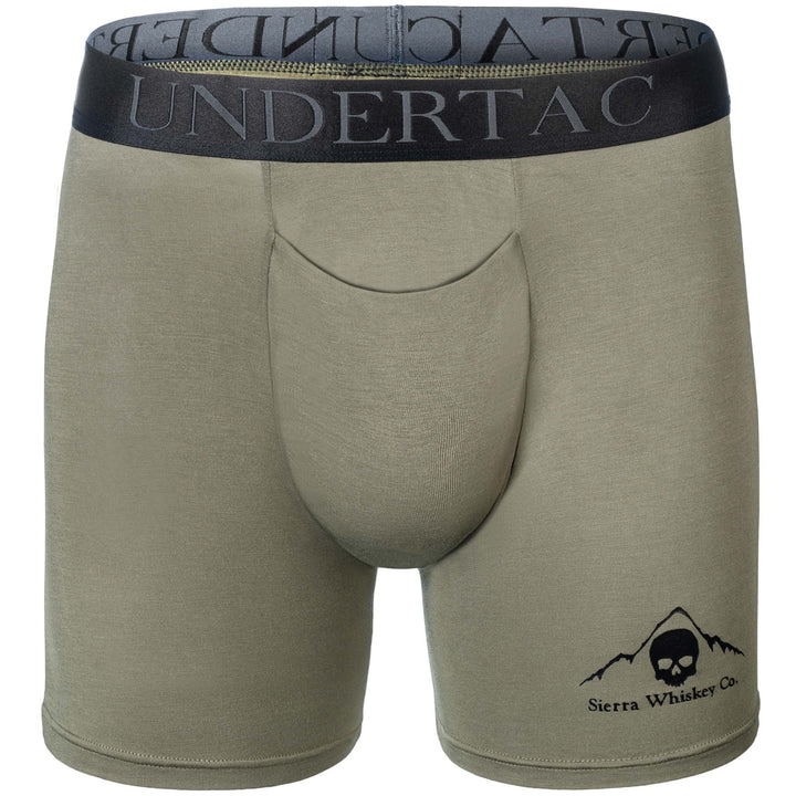 Undertac Infantry Boxer Brief Reptile Green Mens Underwear Front