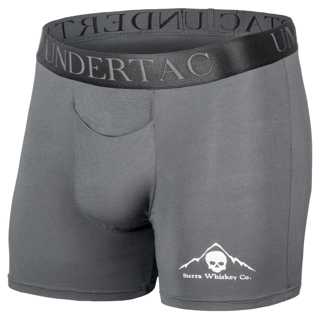 Undertac Infantry Boxer Brief Wolf Grey Mens Underwear Front