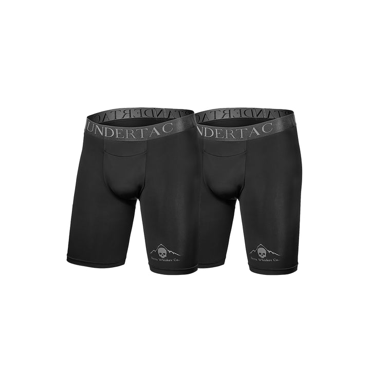 Undertac Recon 2 Pack Night Ops Black Mens Underwear Bundle