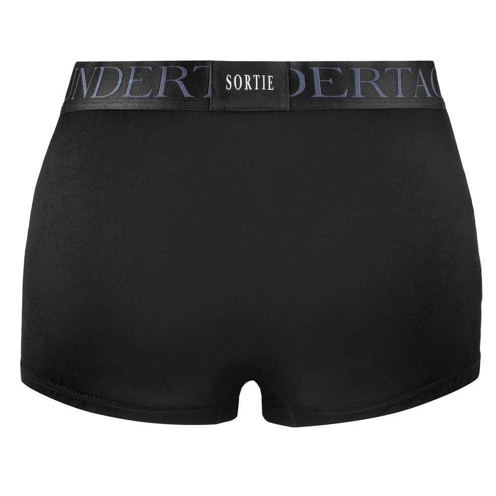 Undertac Sortie Boyshort Night Ops Black Womens Underwear Back