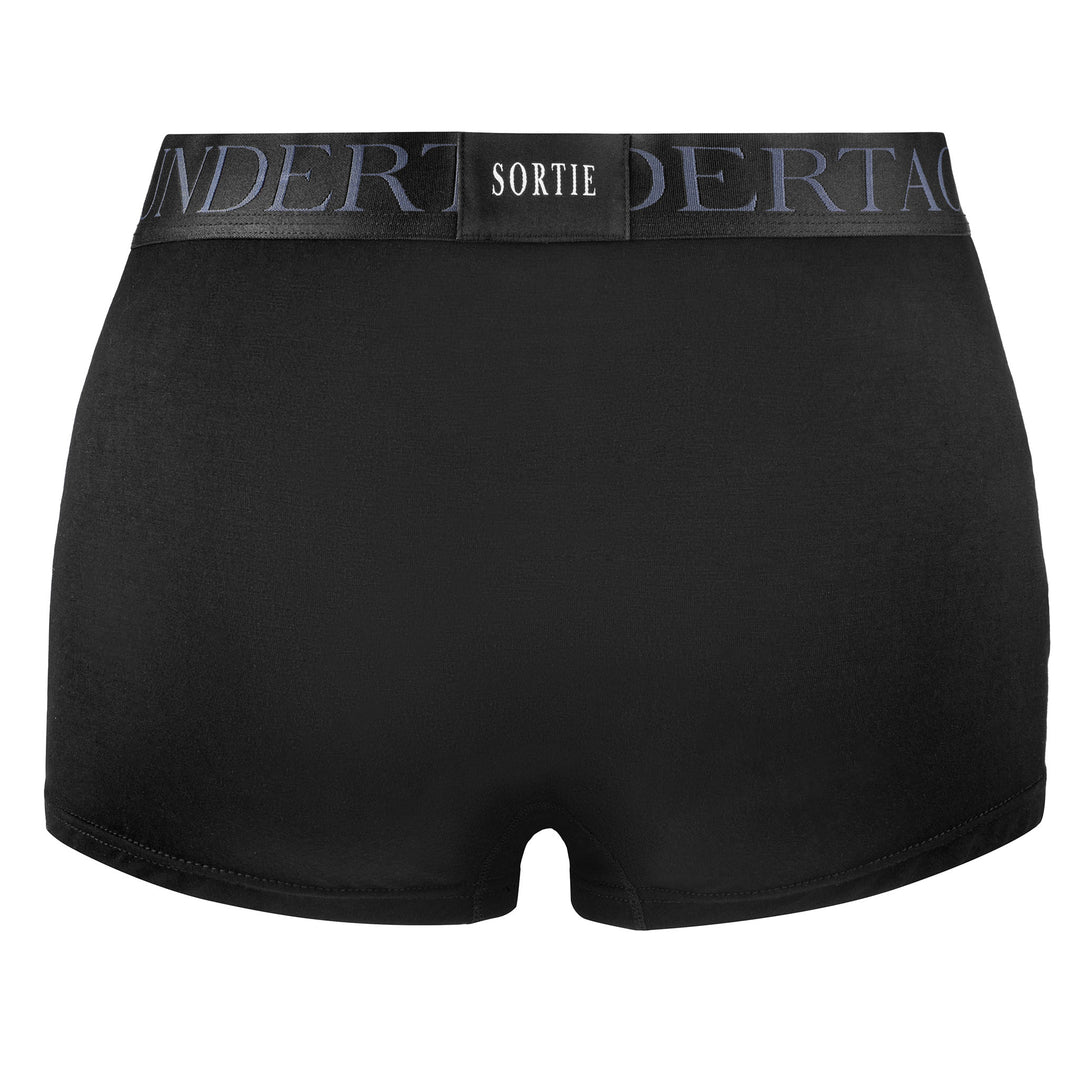 Undertac Sortie Boyshort Night Ops Black Womens Underwear Back