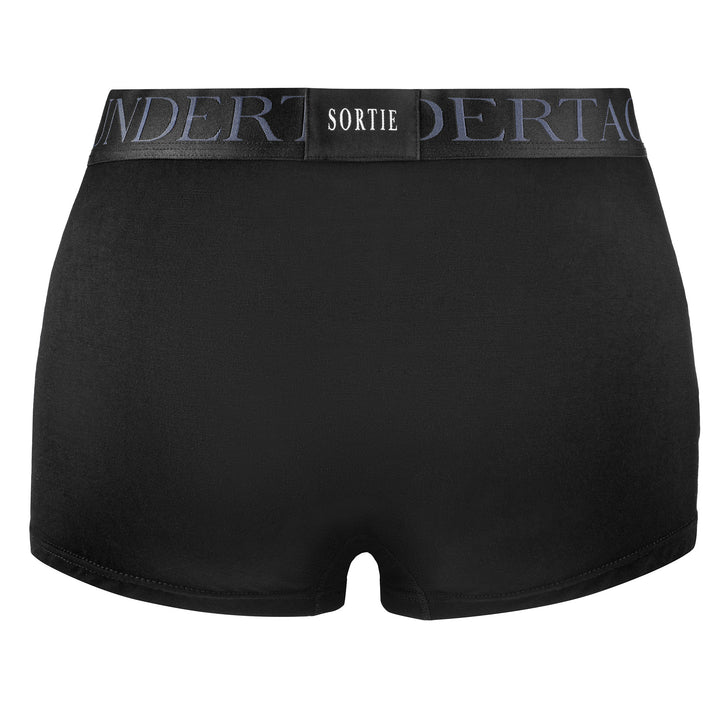 Undertac Sortie Boyshort Night Ops Black Womens Underwear Back